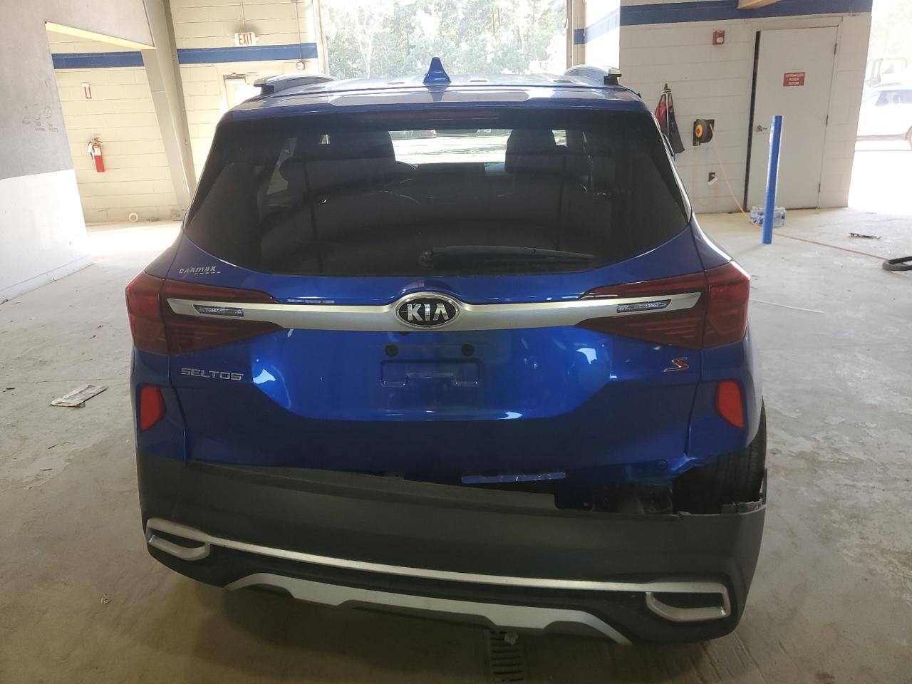2021 Kia Seltos S VIN: KNDEUCAAXM7041803 Lot: 82411135