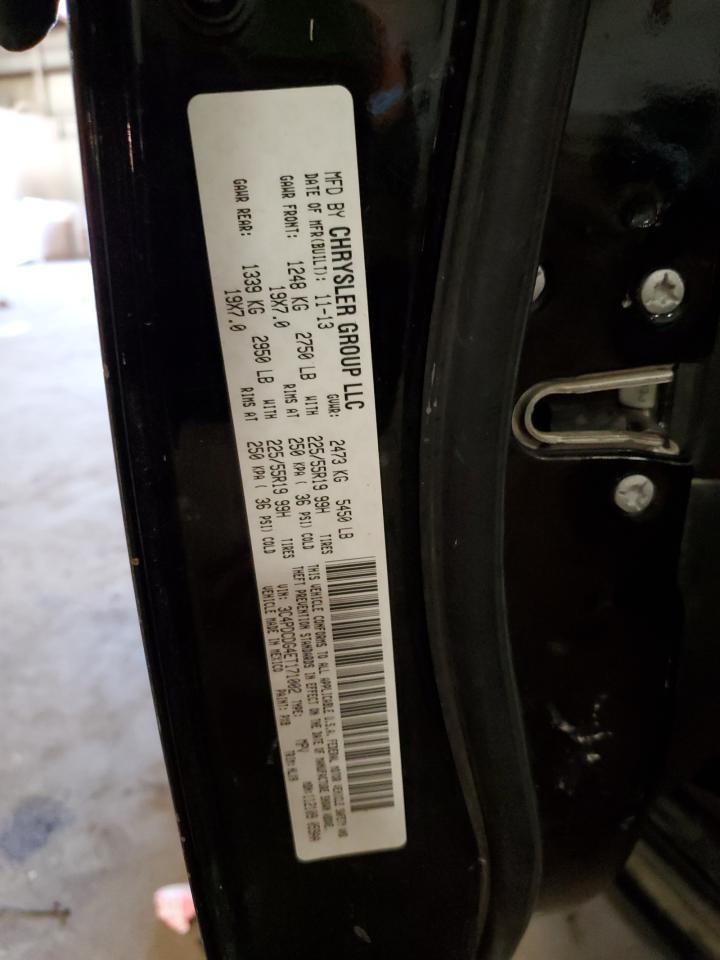 2014 Dodge Journey Limited VIN: 3C4PDCDG4ET171002 Lot: 82180035