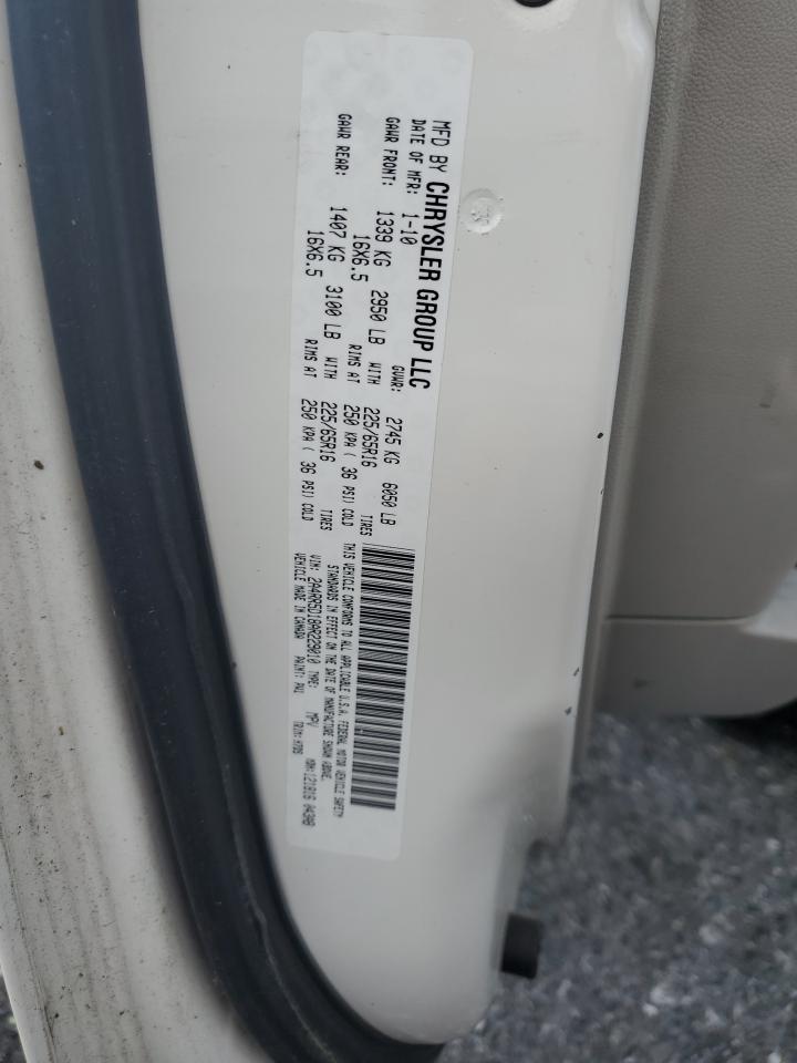 2010 Chrysler Town & Country Touring VIN: 2A4RR5D18AR229010 Lot: 86647815