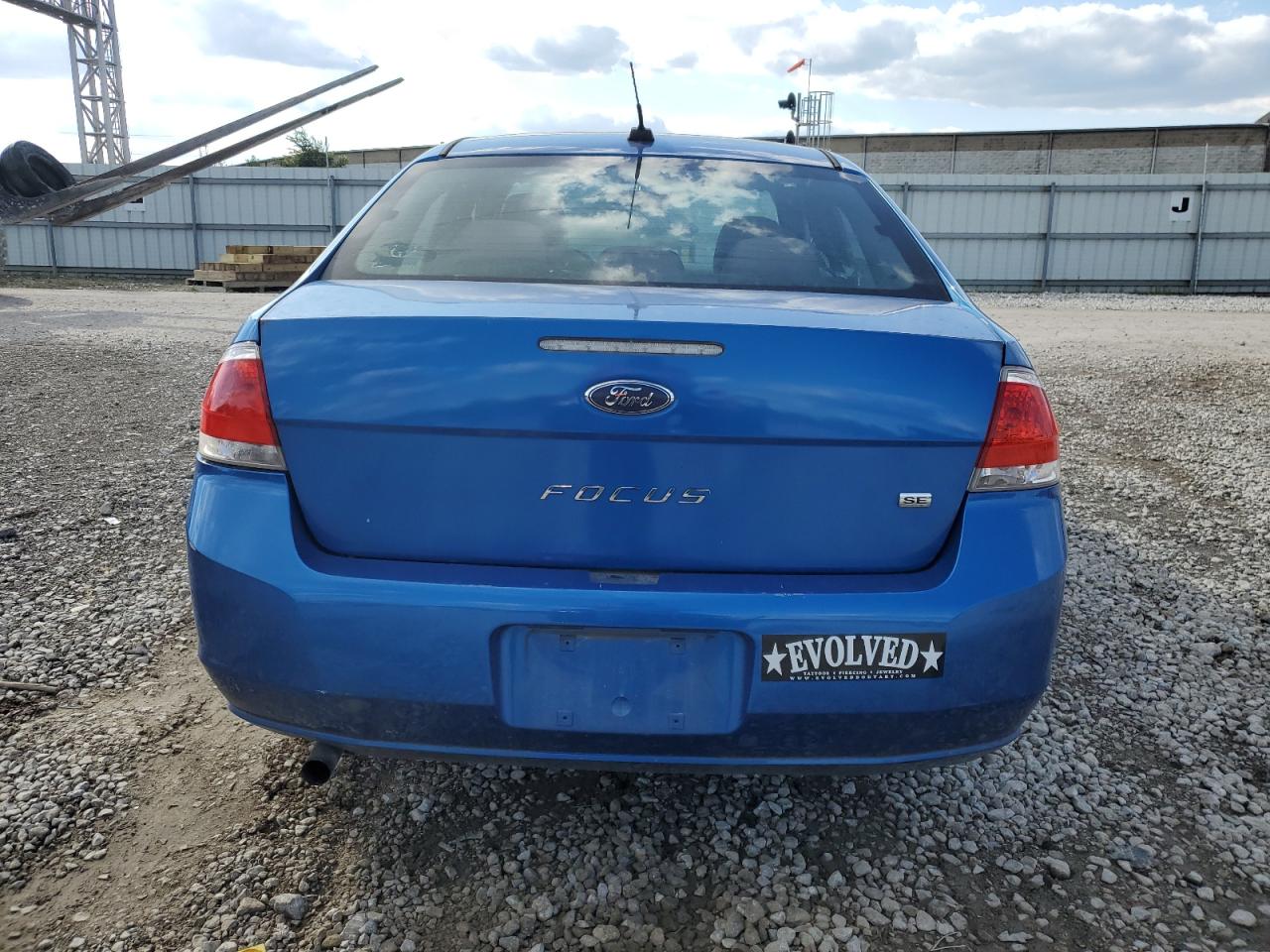 2011 Ford Focus Se VIN: 1FAHP3FN7BW102310 Lot: 86053335