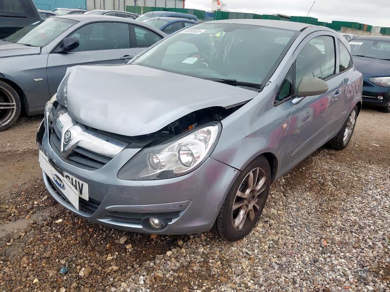 2007 VAUXHALL CORSA SXI A/C AUTO  for sale at Copart ROCHFORD