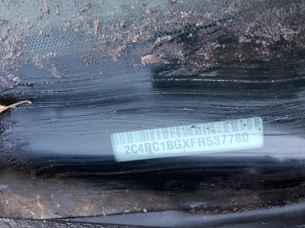 2015 Chrysler Town & Country Touring VIN: 2C4RC1BGXFR537780 Lot: 82740335