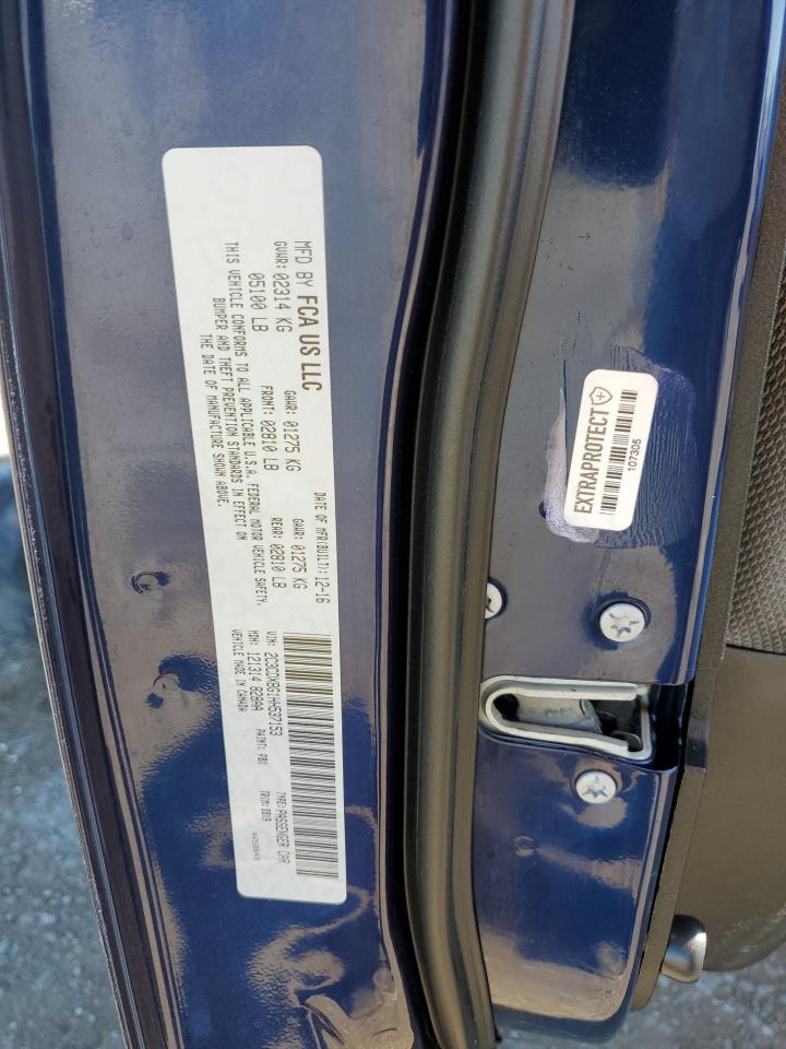 2017 Dodge Charger Se VIN: 2C3CDXBG1HH537153 Lot: 84024035