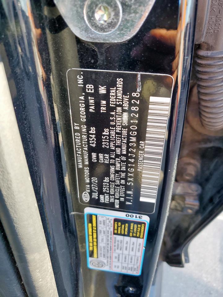 2021 Kia K5 Lxs VIN: 5XXG14J23MG012828 Lot: 85576505