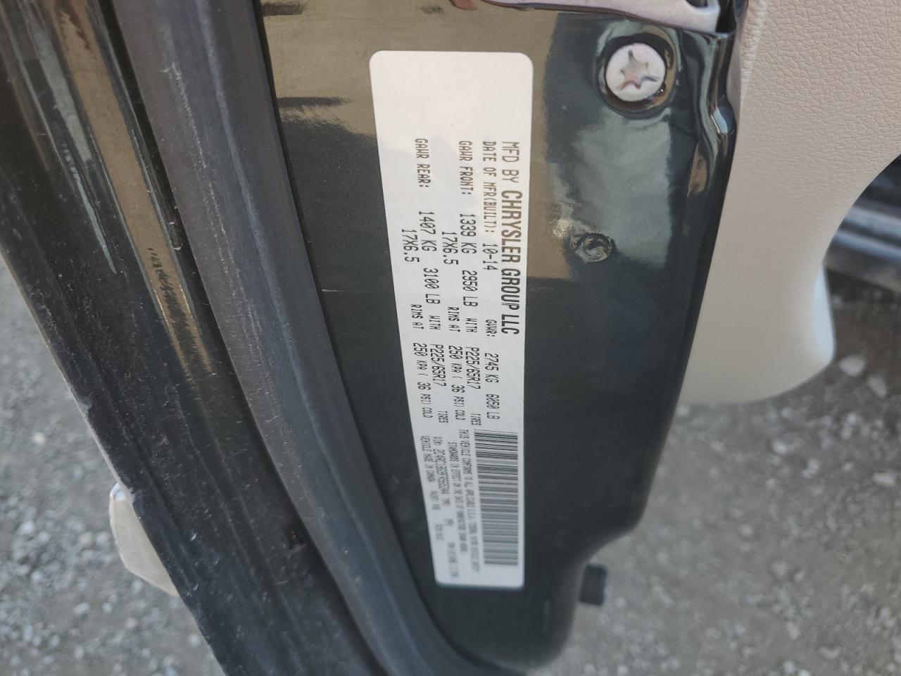 2015 Chrysler Town & Country Touring VIN: 2C4RC1BG9FR565344 Lot: 84783995