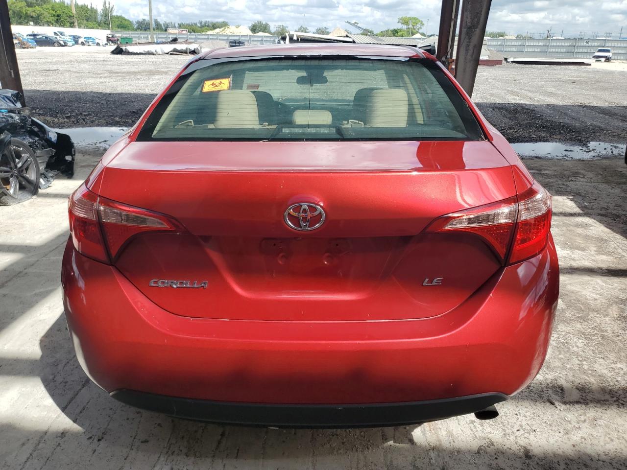 2019 Toyota Corolla L VIN: 5YFBURHE7KP949619 Lot: 84784375