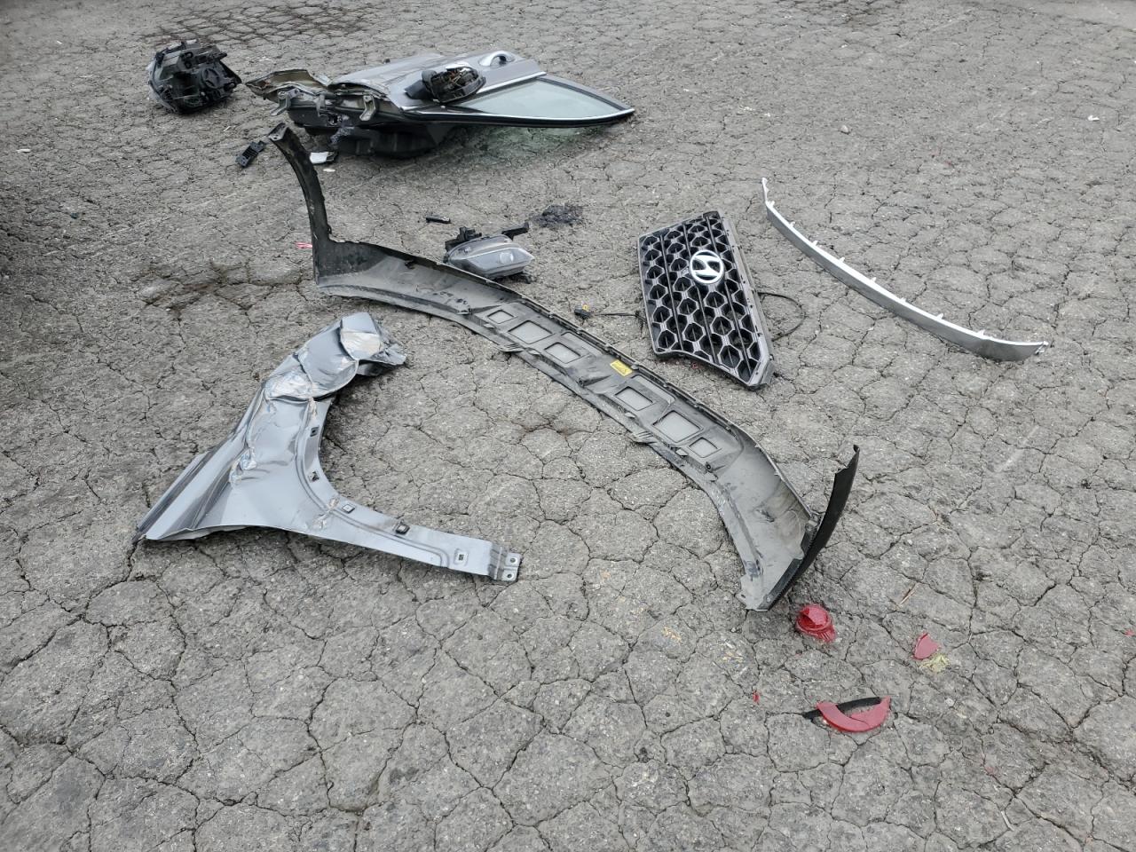 2019 Hyundai Santa Fe Limited VIN: 5NMS53AA9KH095860 Lot: 85574085