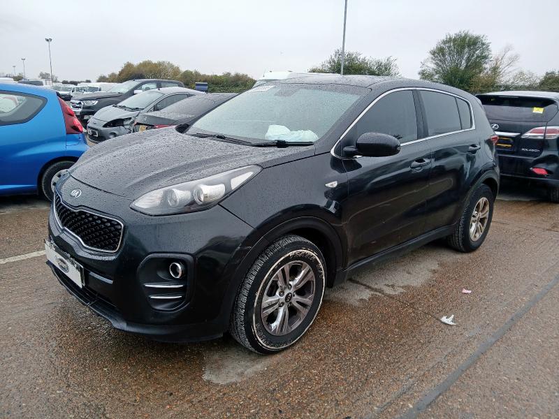 2017 KIA SPORTAGE 1.7 CRDI ISG 1 5DR for sale at Copart SANDWICH