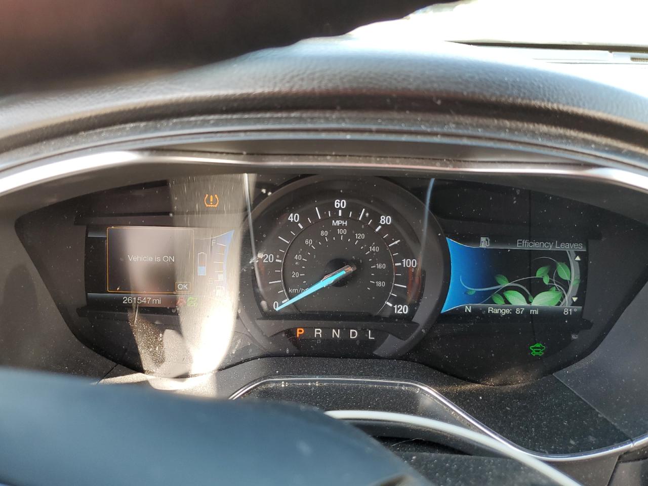 2017 Ford Fusion Titanium Hev VIN: 3FA6P0RU3HR260969 Lot: 87233545