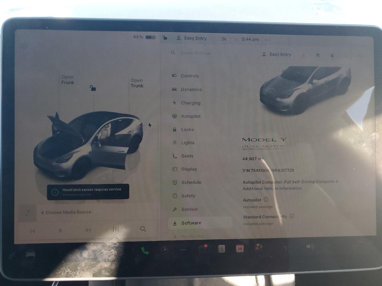 2024 Tesla Model Y VIN: 7SAYGDEF9RA317728 Lot: 85149345