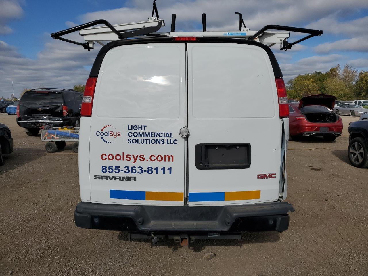 2022 GMC Savana Utility / Service Van VIN: 1GTW7AFP8N1271938 Lot: 84794055