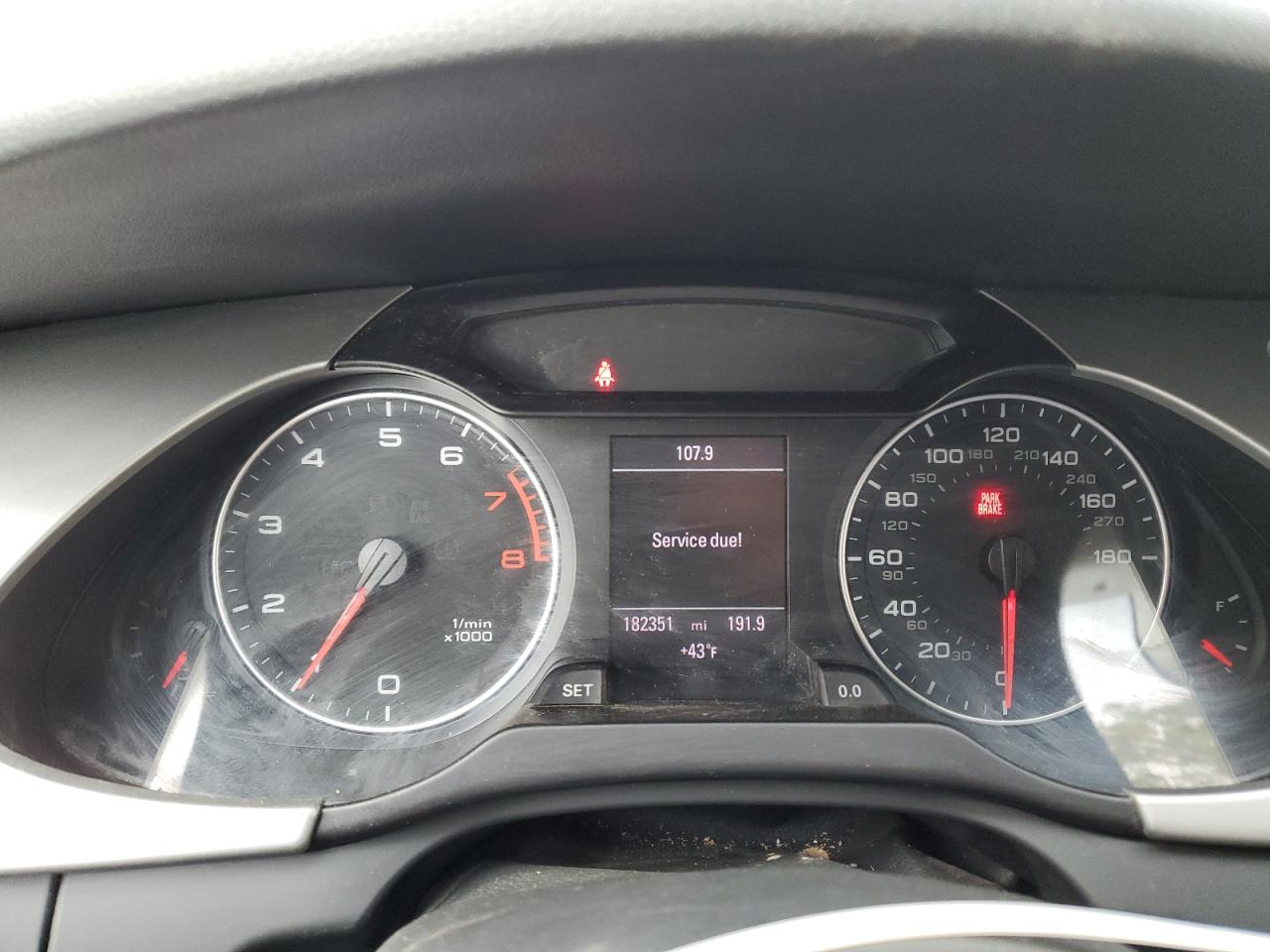 2012 Audi A4 Prestige VIN: WAUMFBFL3CA119394 Lot: 82465485