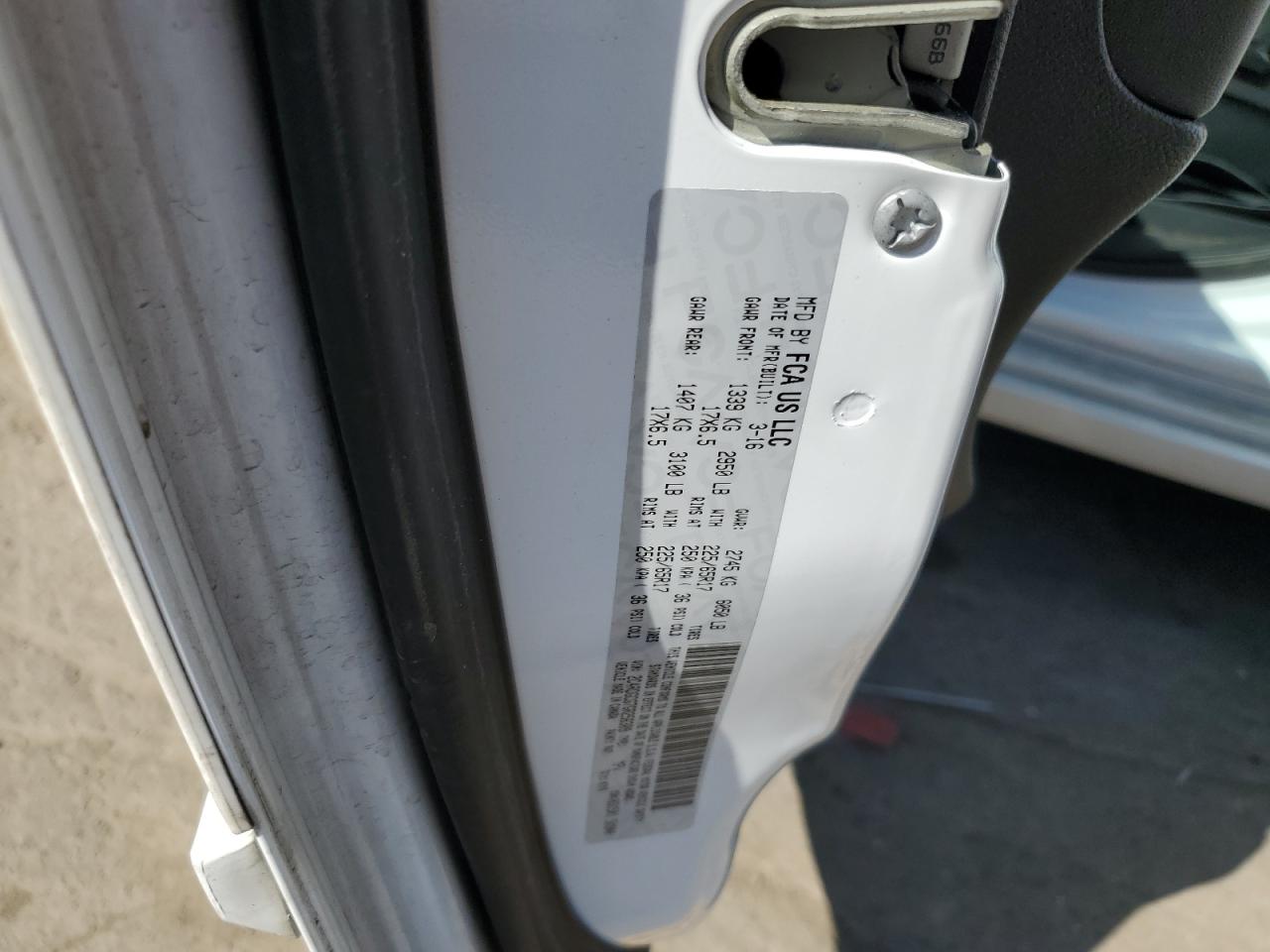 2016 Dodge Grand Caravan Sxt VIN: 2C4RDGCG7GR256309 Lot: 84917115