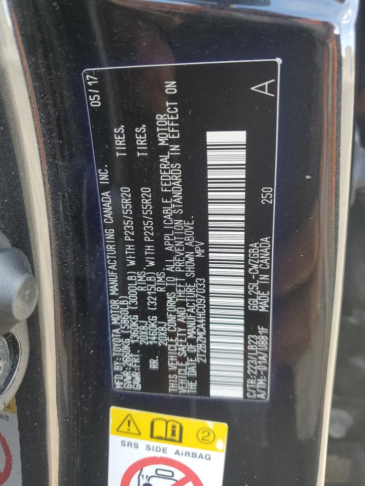 2017 Lexus Rx 350 Base VIN: 2T2BZMCA4HC097033 Lot: 85170705