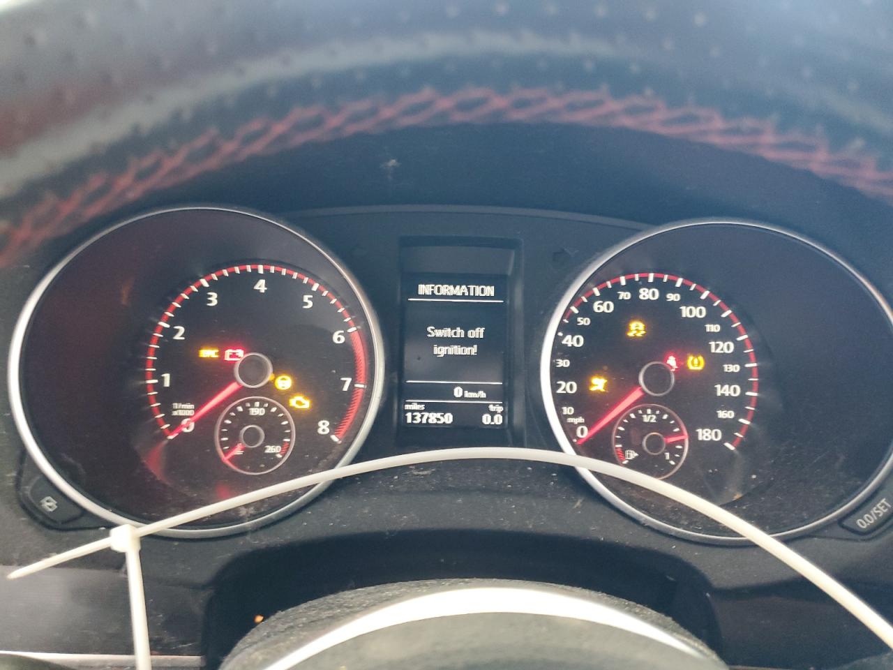 2011 Volkswagen Gti VIN: WVWGV7AJ6BW322805 Lot: 87456135