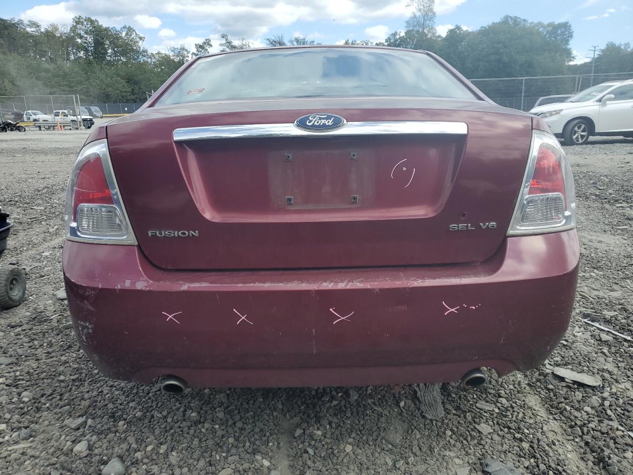 2006 Ford Fusion Sel VIN: 3FAHP08196R153230 Lot: 85157065