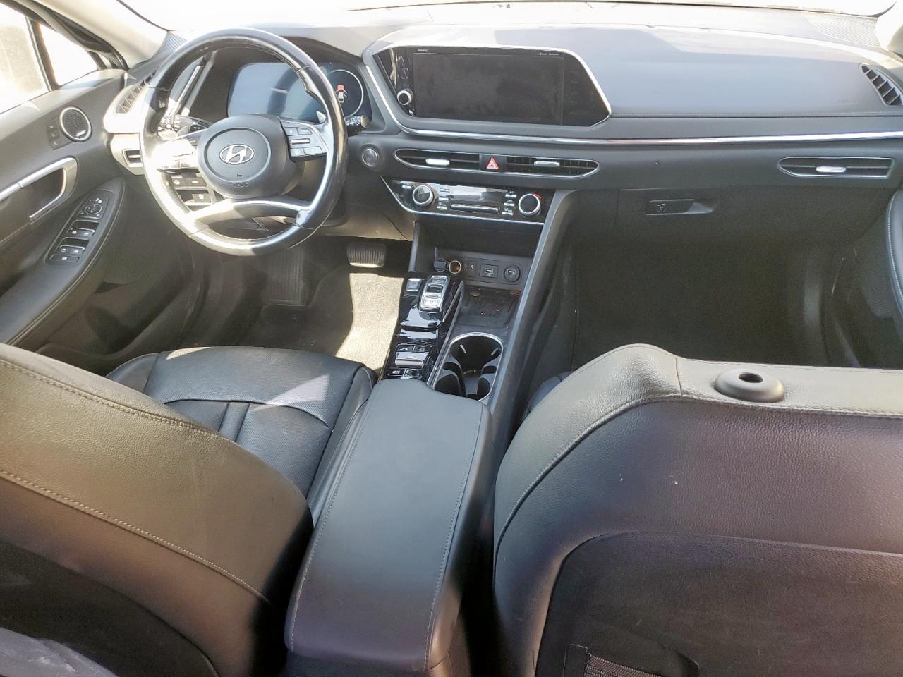 2021 Hyundai Sonata Hybrid VIN: KMHL54JJXMA031247 Lot: 82448875