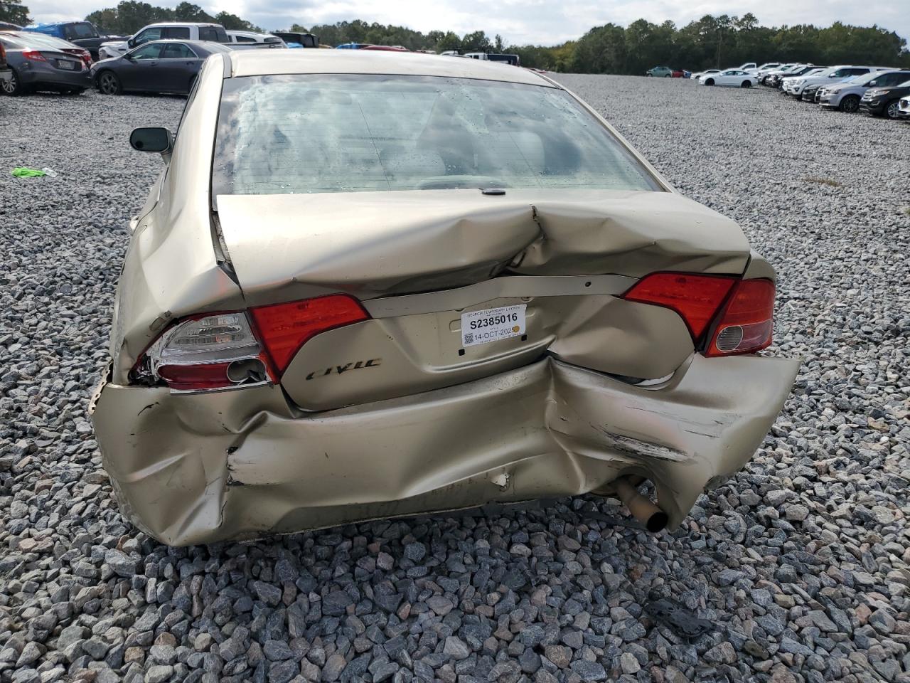 2008 Honda Civic Lx VIN: 1HGFA16548L099546 Lot: 85182135