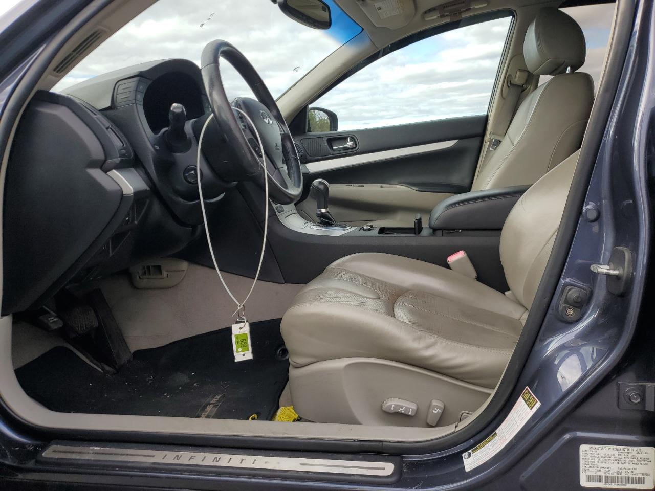 2009 Infiniti G37 VIN: JNKCV61F19M050821 Lot: 85744025