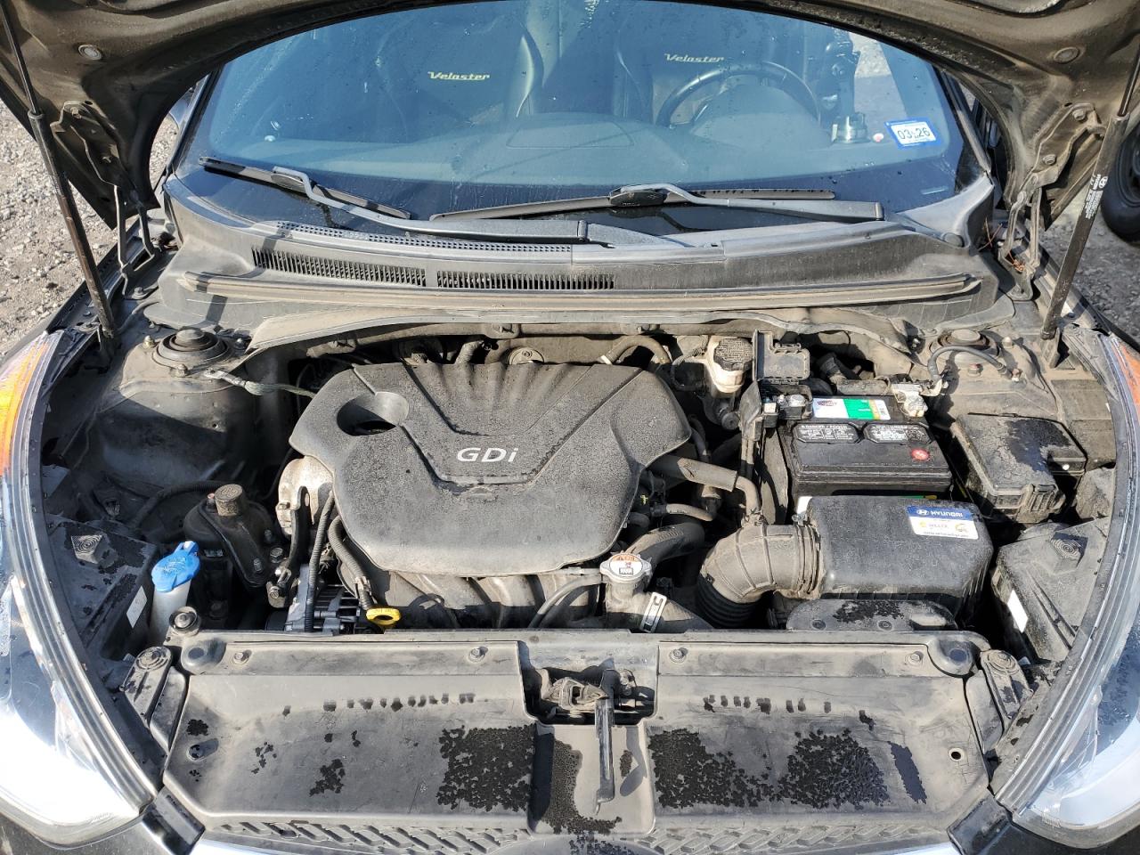 2016 Hyundai Veloster VIN: KMHTC6AD9GU257942 Lot: 89710745