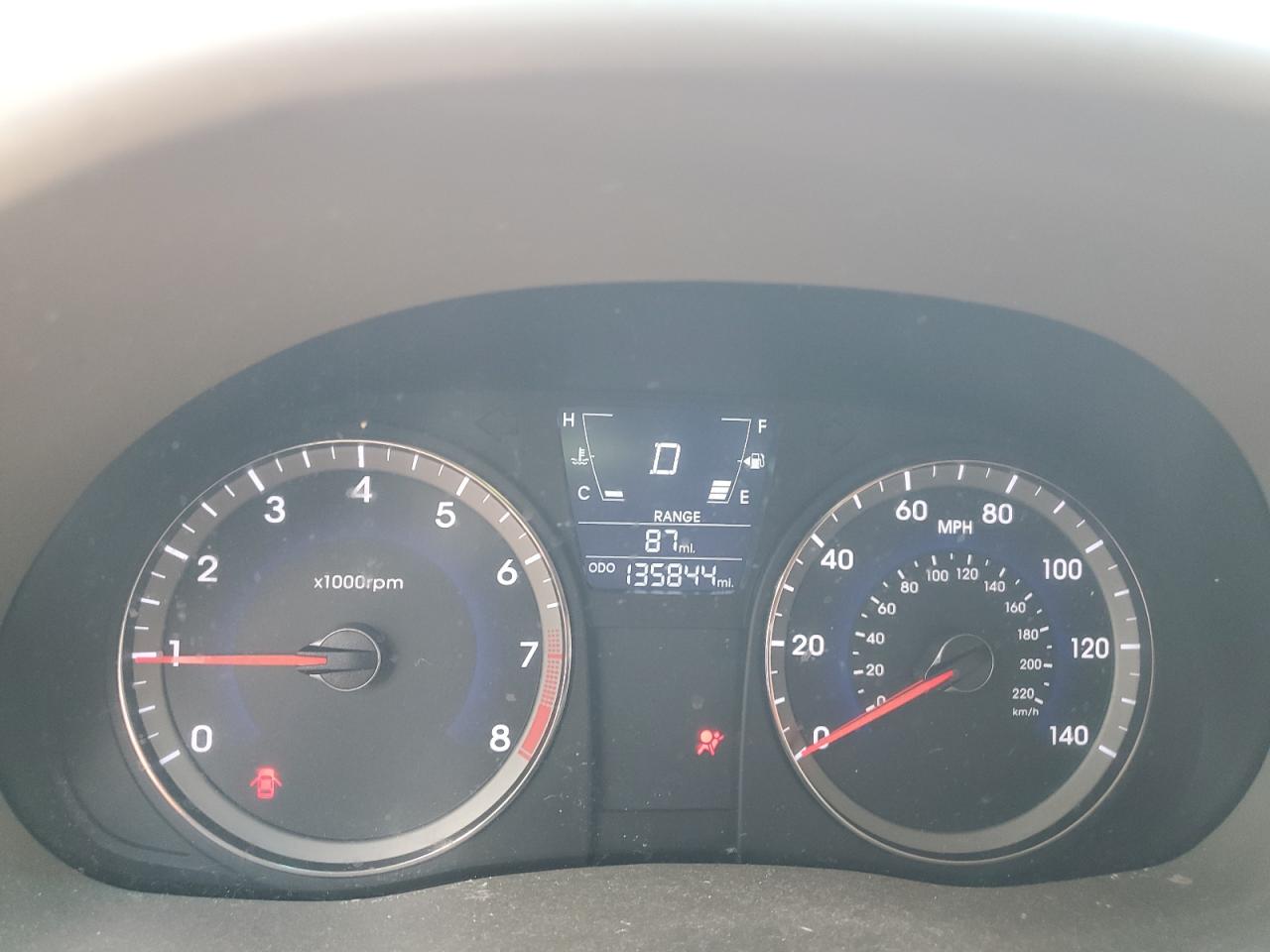 2014 Hyundai Accent Gls VIN: KMHCU4AE7EU609195 Lot: 85147525