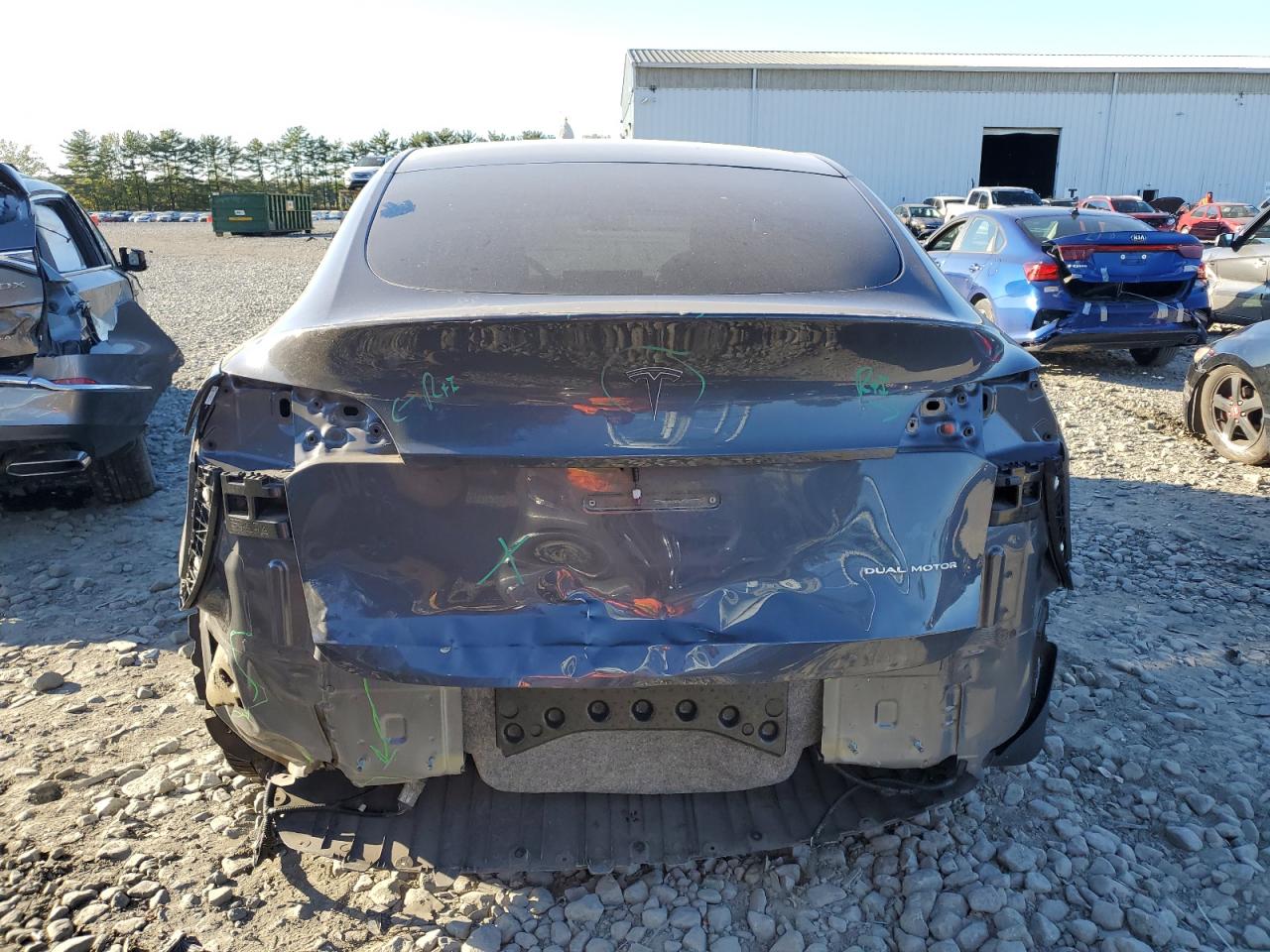 2021 Tesla Model Y VIN: 5YJYGDEE8MF262091 Lot: 82178925