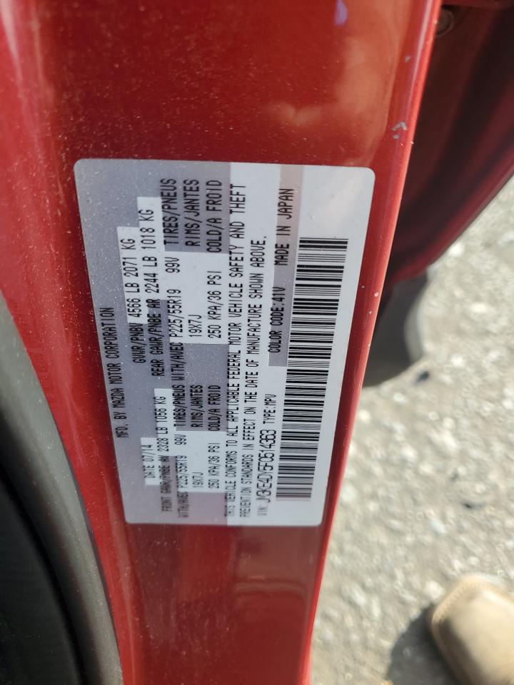 2015 Mazda Cx-5 Gt VIN: JM3KE4DY5F0514363 Lot: 85922555