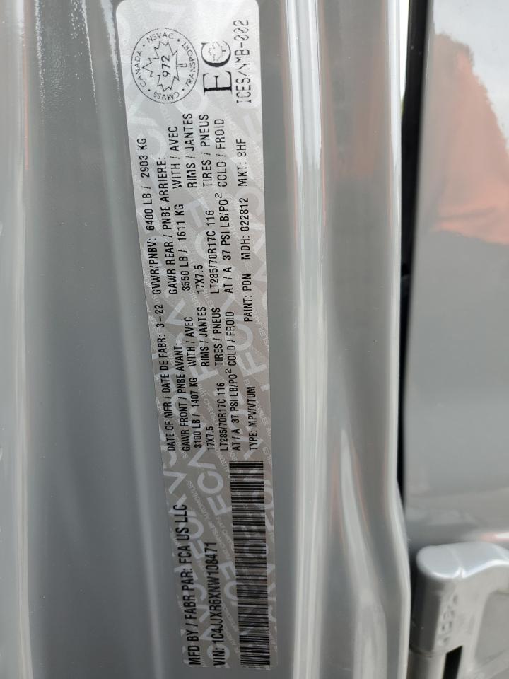 2022 Jeep Wrangler Unlimited Rubicon 4Xe VIN: 1C4JJXR6XNW108471 Lot: 85204155