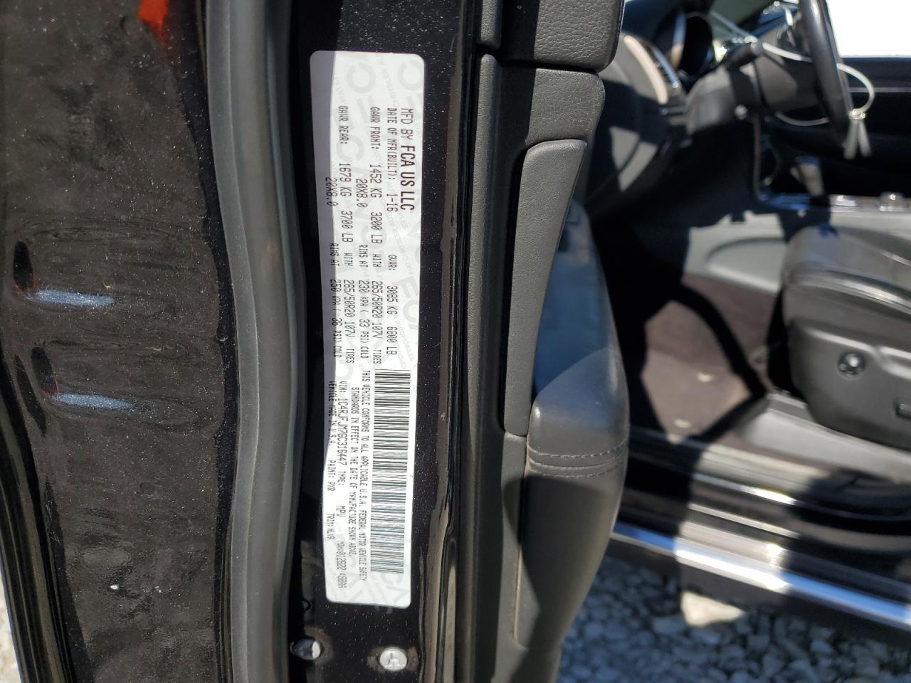2016 Jeep Grand Cherokee Summit VIN: 1C4RJFJM7GC316447 Lot: 85911865