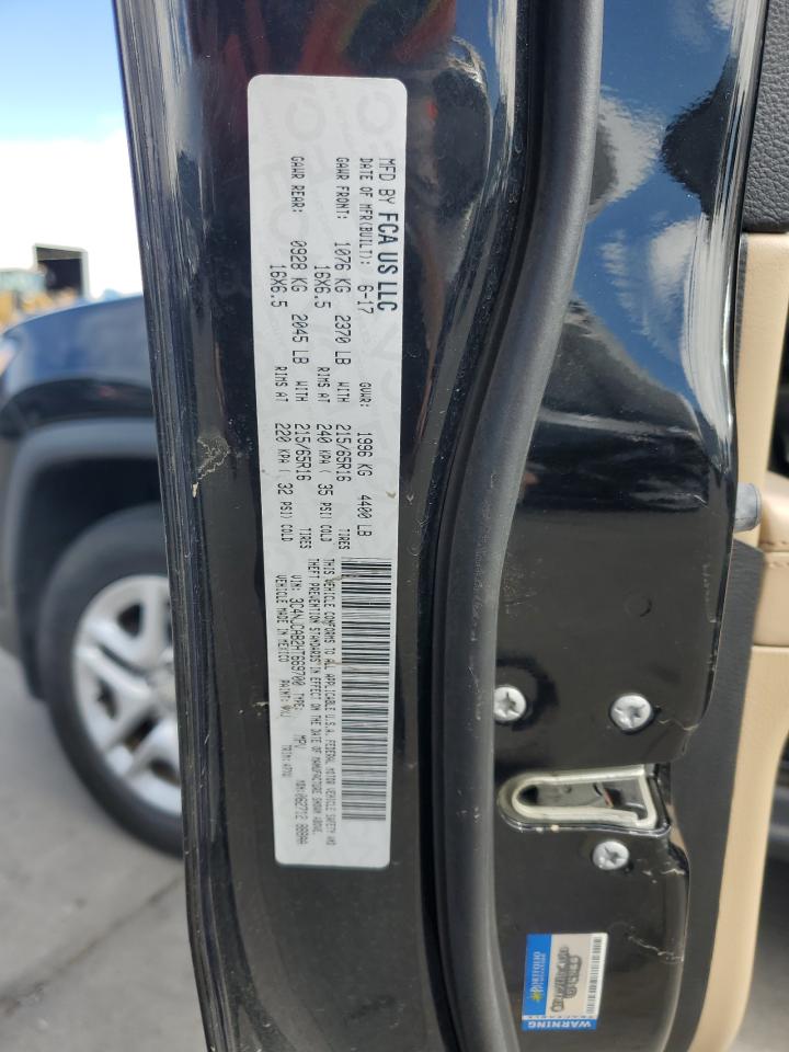 2017 Jeep Compass Sport VIN: 3C4NJCAB2HT669700 Lot: 82401745