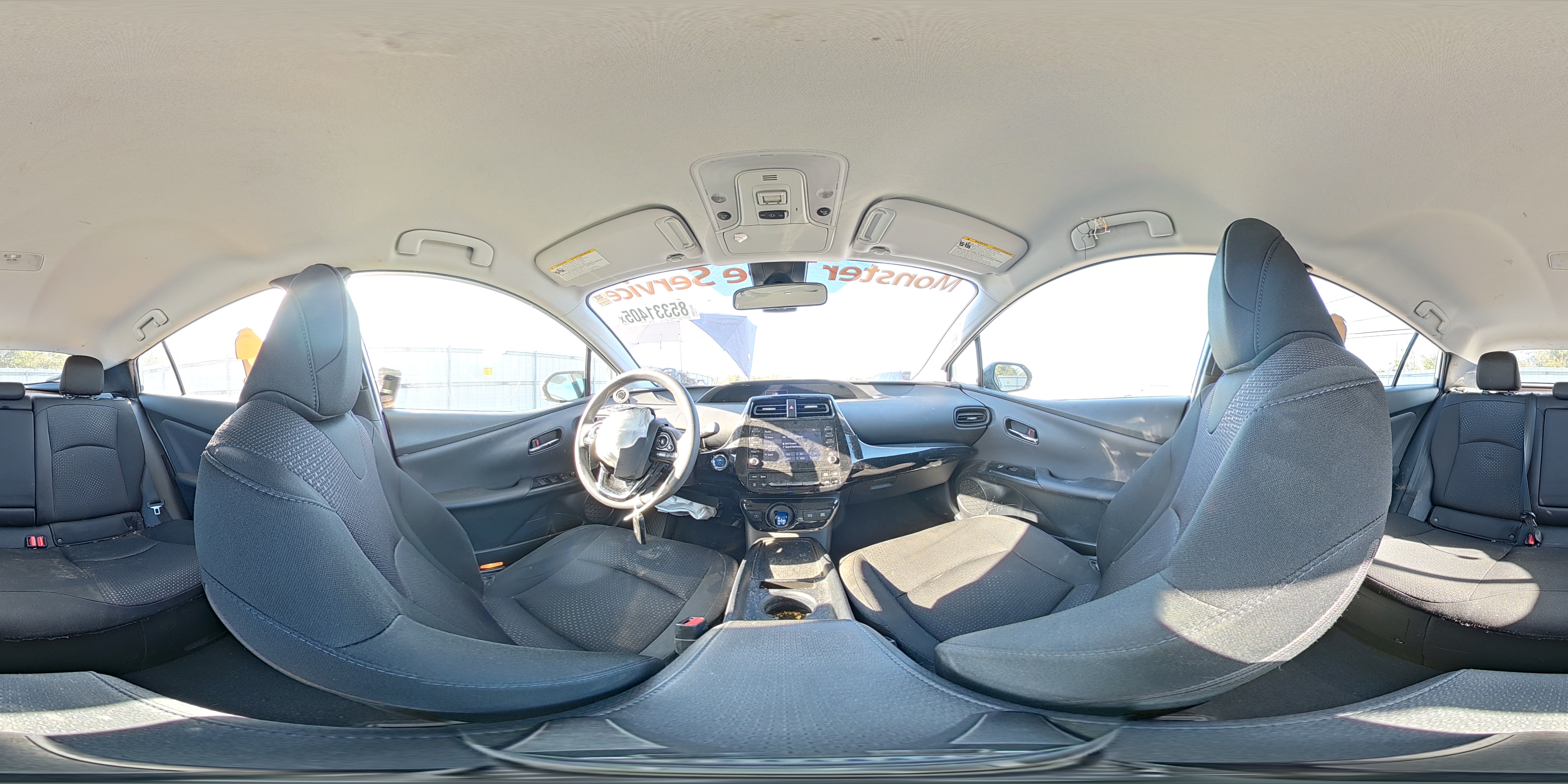 2020 Toyota Prius L VIN: JTDKARFU1L3119876 Lot: 85331405