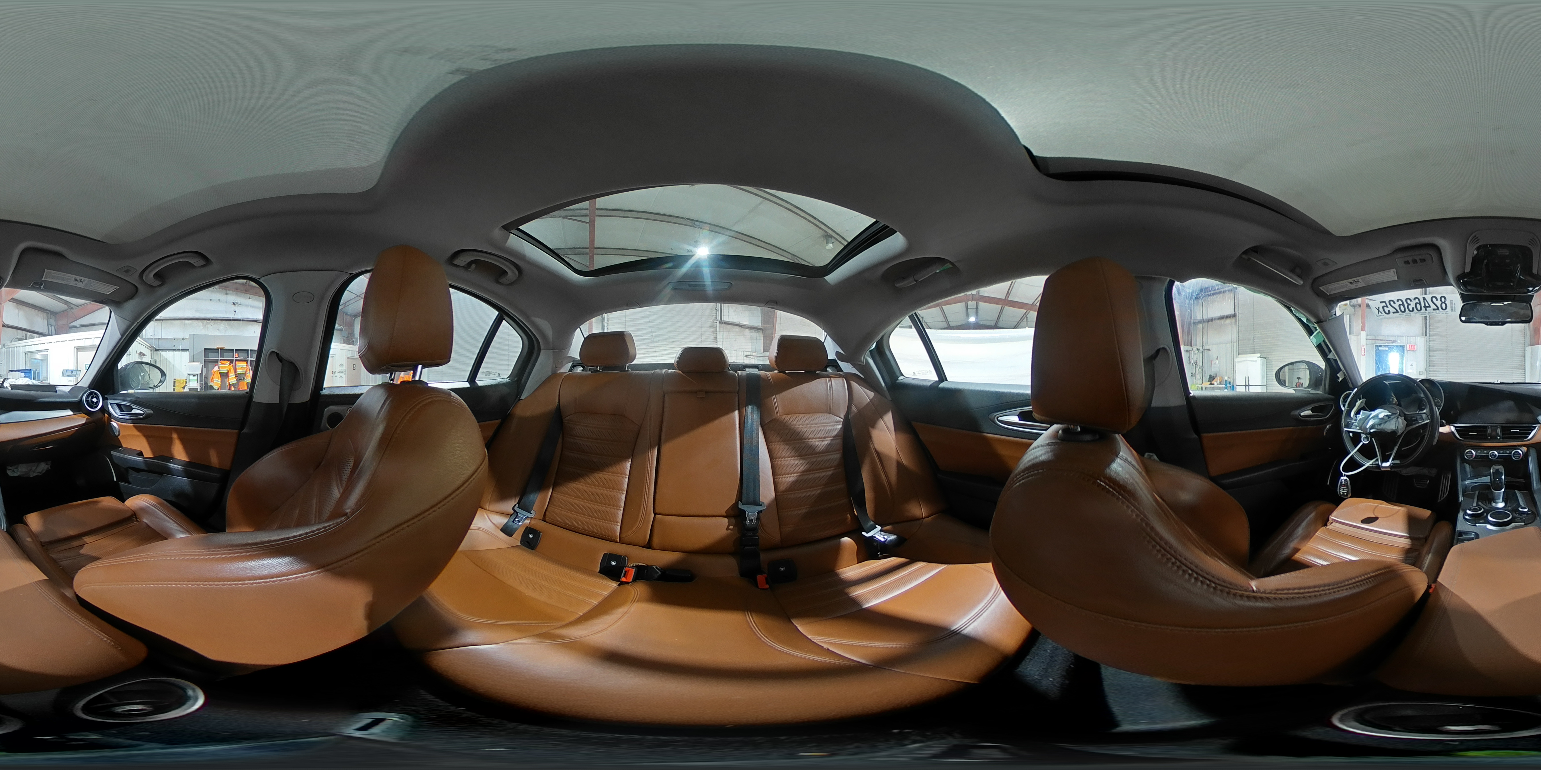 2018 Alfa Romeo Giulia Ti Q4 VIN: ZARFAEEN0J7573486 Lot: 82463625