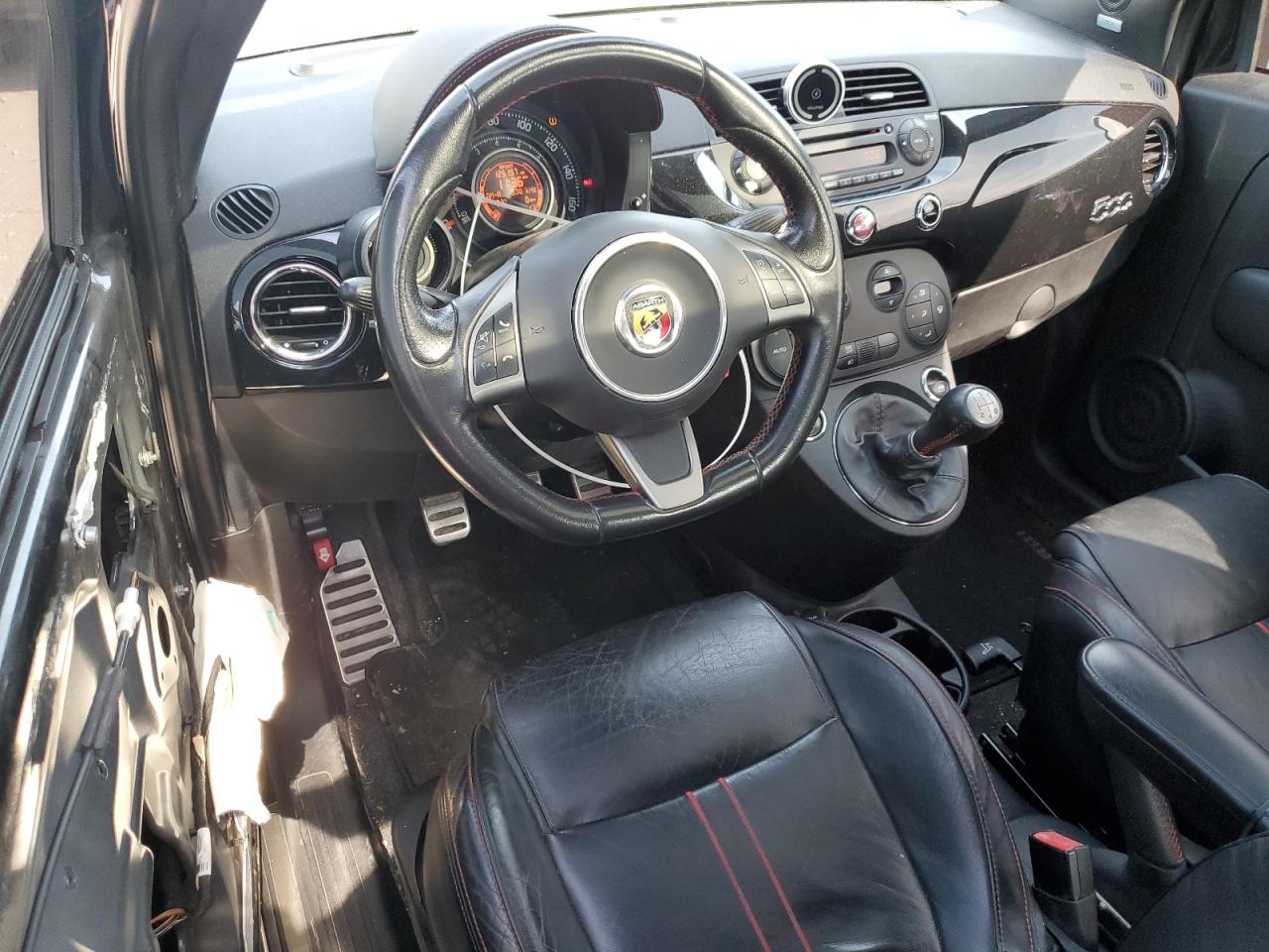 2012 Fiat 500 Abarth VIN: 3C3CFFFH3CT365537 Lot: 84478445