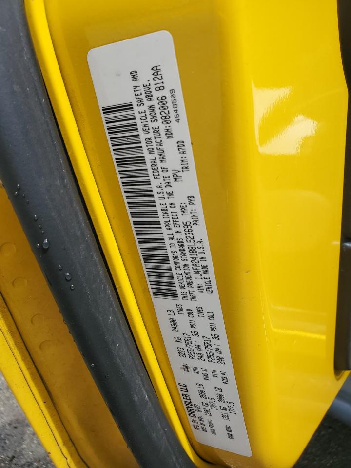 2008 Jeep Wrangler X VIN: 1J4FA24188L523695 Lot: 84798675