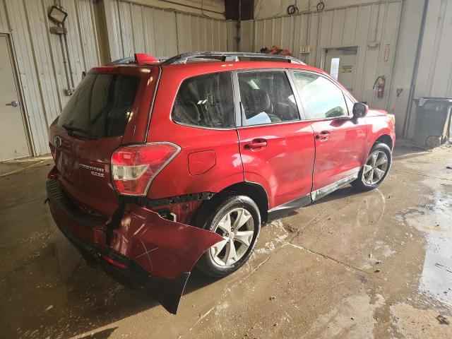  SUBARU FORESTER 2016 Красный