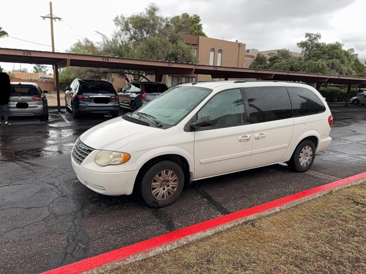 2005 Chrysler Town & Country Lx white other gas 2C4GP44R15R552971 photo #3
