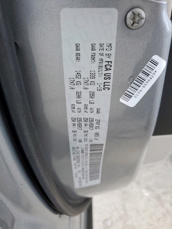 2019 Chrysler Pacifica Touring L VIN: 2C4RC1BG0KR626302 Lot: 82293325