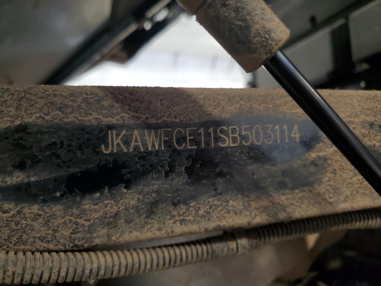 2025 Kawasaki Kwf1000 VIN: JKAWFCE11SB503114 Lot: 90440575