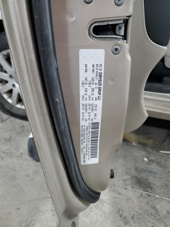 2012 Chrysler Town & Country Touring L VIN: 2C4RC1CG3CR415918 Lot: 90025075