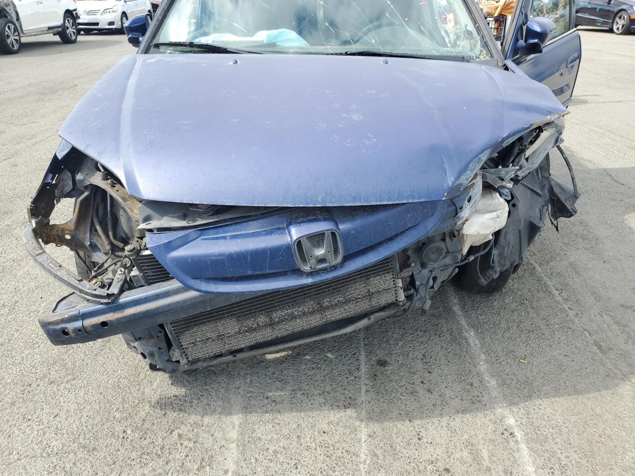 2005 Honda Civic Hybrid VIN: JHMES95645S011580 Lot: 85333855