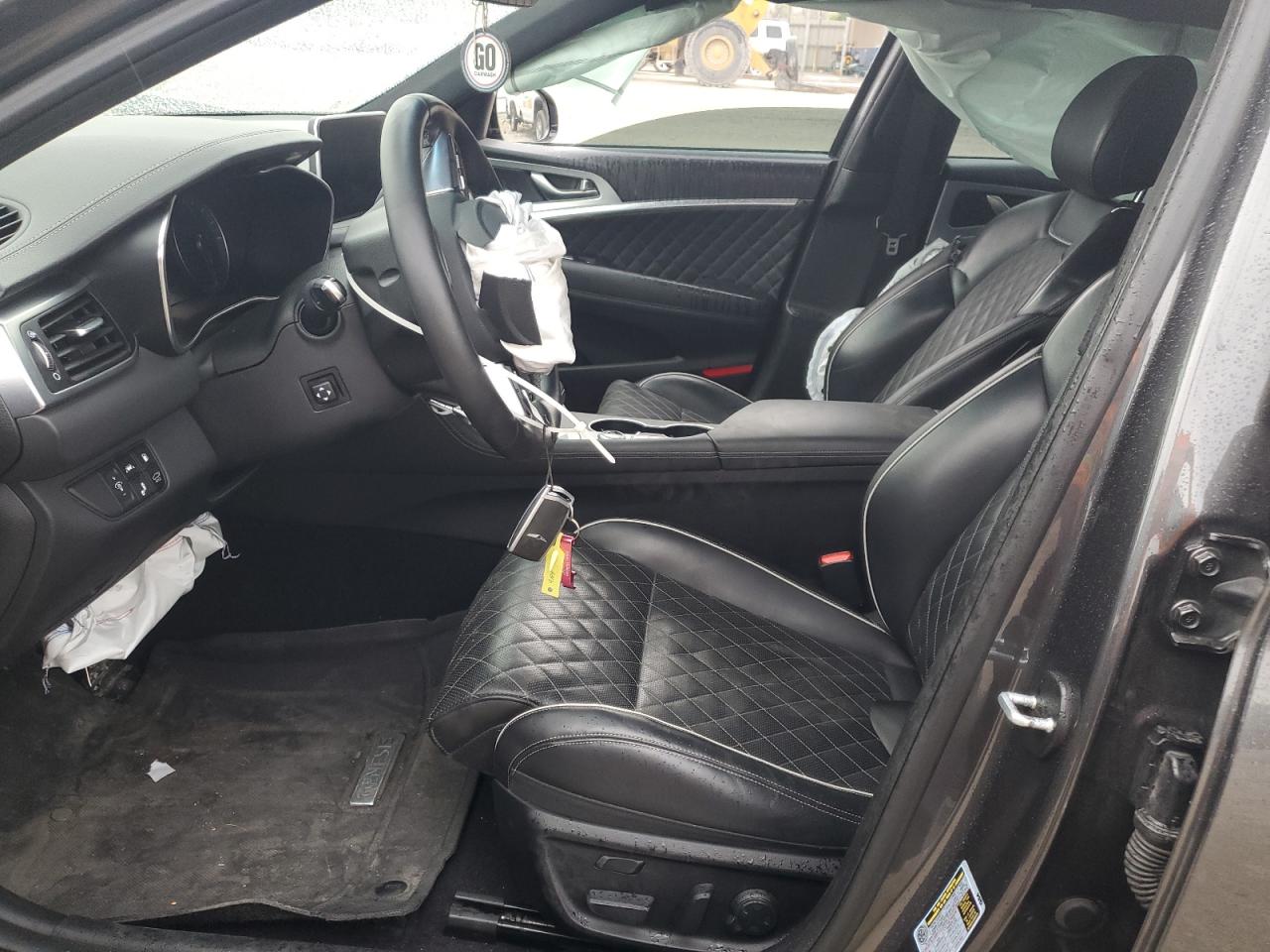 2021 Genesis G70 Prestige VIN: KMTG34LE3MU074470 Lot: 82498215