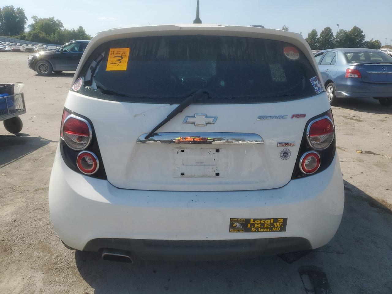 2013 Chevrolet Sonic Rs VIN: 1G1JH6SB1D4195600 Lot: 84379675