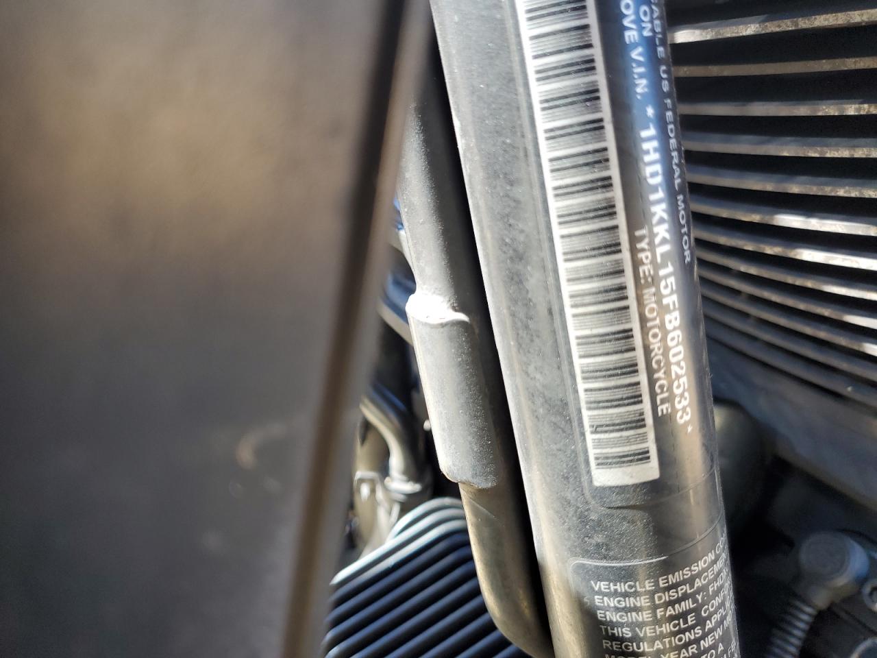 2015 Harley-Davidson Flhtkl Ultra Limited Low VIN: 1HD1KKL15FB602533 Lot: 86688125