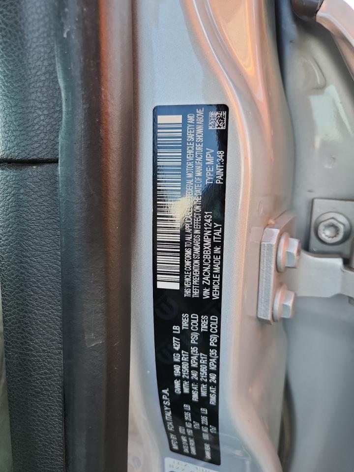 2021 Jeep Renegade Latitude VIN: ZACNJCBBXMPN12431 Lot: 86157365