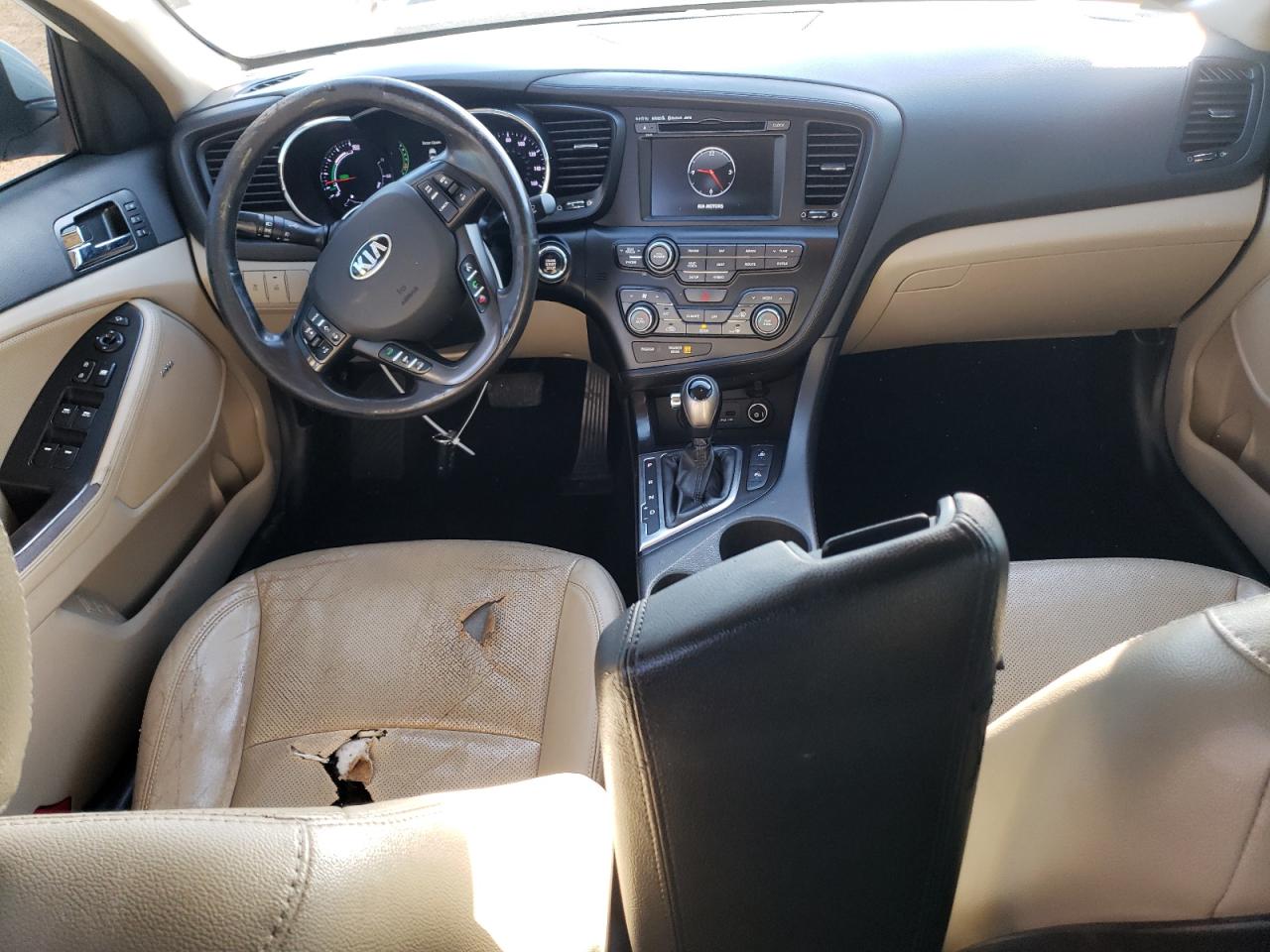 2013 Kia Optima Hybrid VIN: KNAGM4AD3D5055446 Lot: 82250025