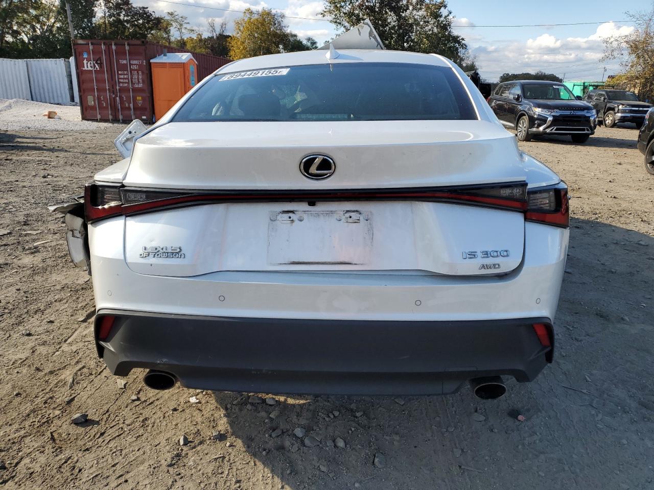 2023 Lexus Is 300 VIN: JTHD81F26P5051104 Lot: 89449155