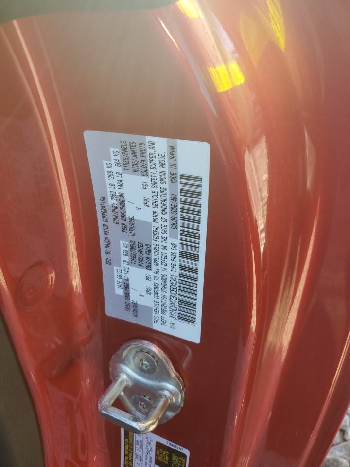 2022 Mazda Mx-5 Miata Grand Touring VIN: JM1NDAM73N0504041 Lot: 86885505