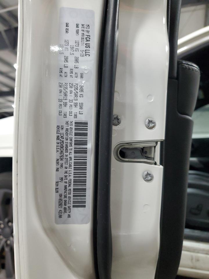 2019 Jeep Cherokee Limited VIN: 1C4PJMDX9KD467634 Lot: 85831555