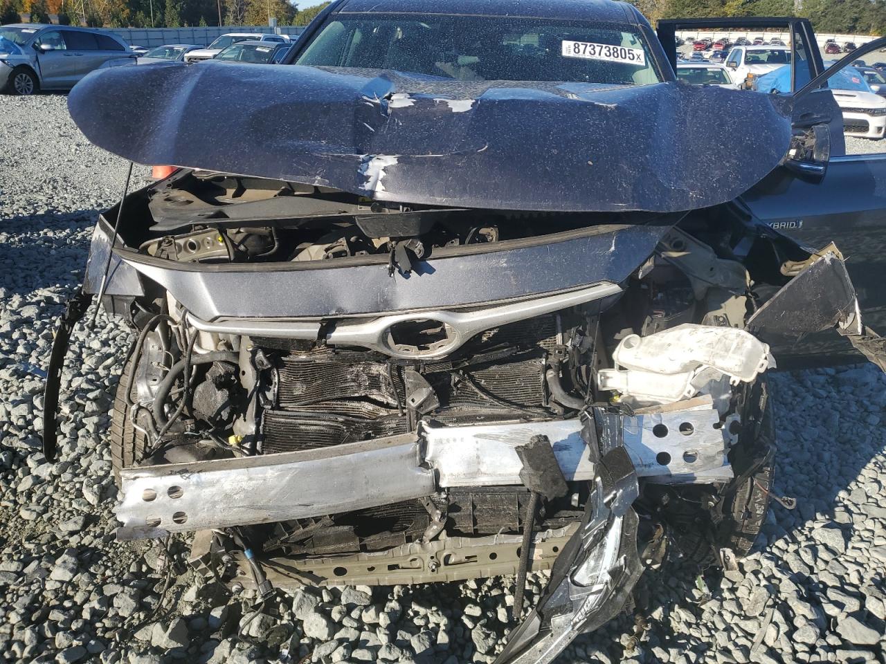 2021 Toyota Highlander Hybrid Le VIN: 5TDBBRCH5MS039727 Lot: 87373805