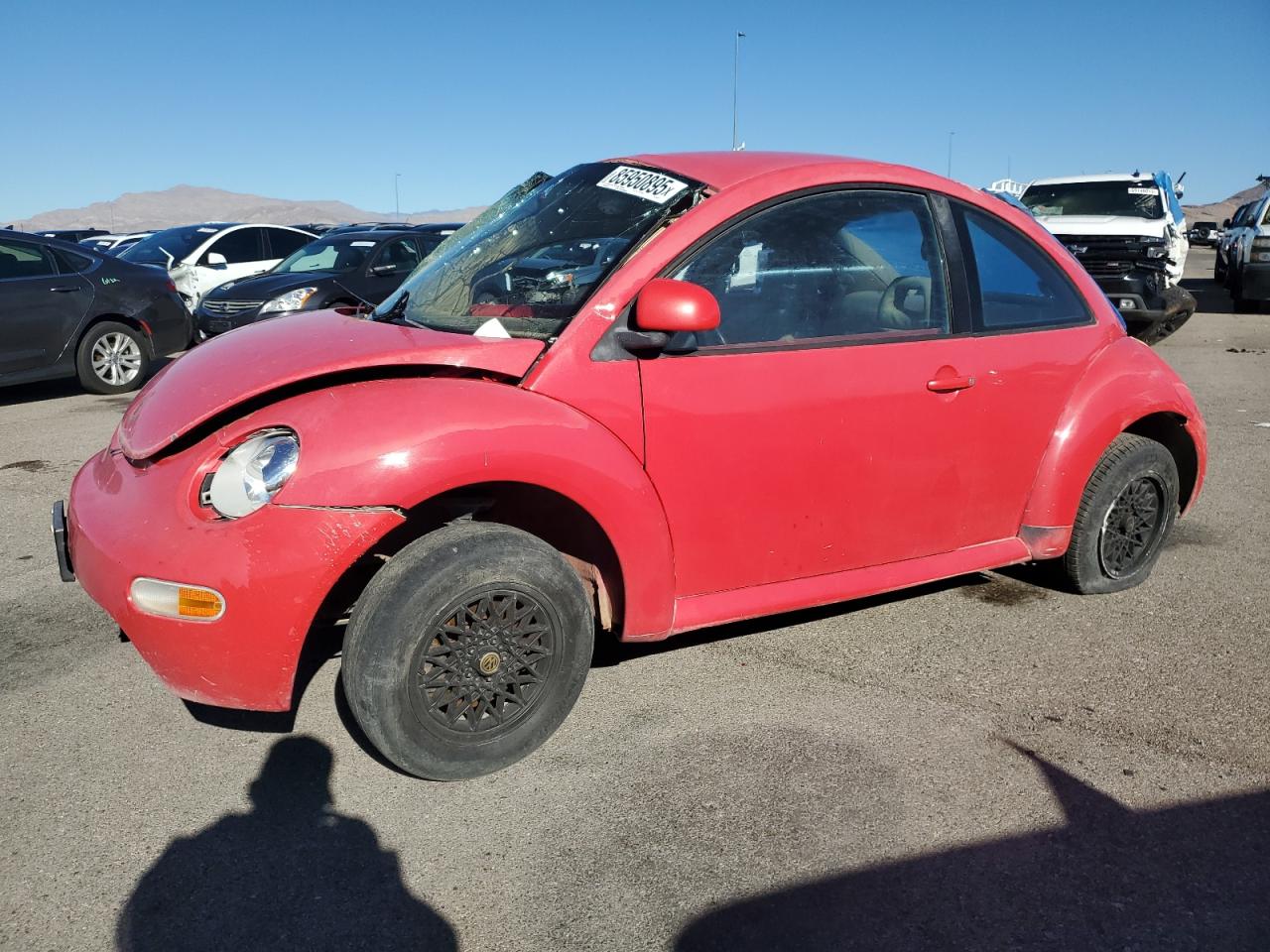 1998 Volkswagen New Beetle Tdi red null diesel 3VWBF61C2WM029649 photo #1